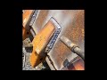 Restoration of broken excavator bucket perfect welding repair reinforce work