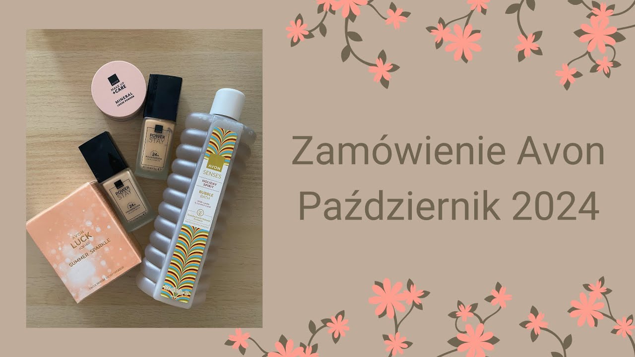 Avon Zamówienie Październik 2024