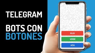 Ejemplo y pasos para hacerte bots de Telegram con Botones