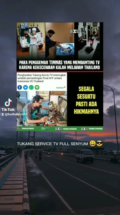 Tukang servis TV yang berkah