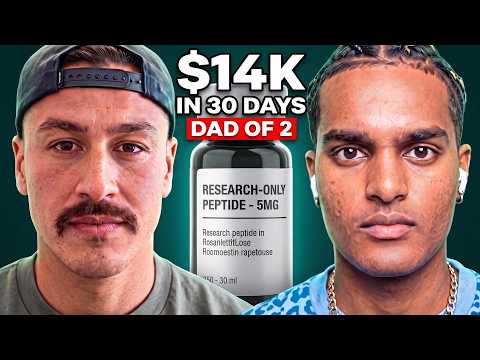 Father of 2 Made $14K in 30 Days With His Peptide Business (Student Interview) thumbnail