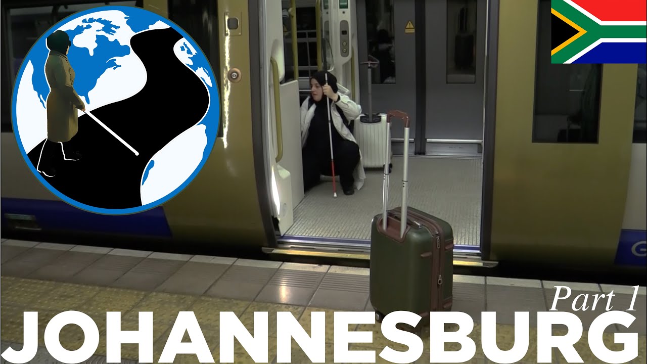 Do I make it to Johannesburg? Blind woman flying! The Power of Determination. Ep 1-1 [CC] [AD]