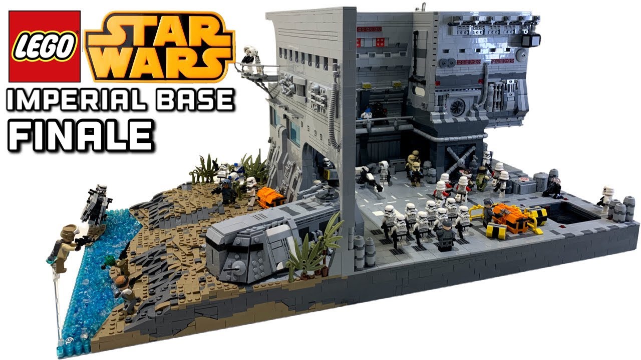 Massive Lego Military base MOC!! 