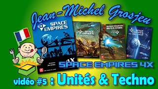 Space Empires, vidéo 5 : Unités & Technologies
Maintenant que vous avez les bases, il est temps douvrir le grand catalogue des unités que vous pouvez fabriquer et des technologies que vous pouvez développer.
00:00 - Introduction
01:02 - Techno Ship Size
04:33 - les MS Pipelines
10:51 - les Vaisseaux de combat
15:15 - Attaque, défense, tactique
18:09 - Techno SY
19:20 - Techno Exploration
21:44 - les Planètes stériles
23:28 - les Astéroïdes
24:47 - les Nébuleuses
25:38 - les Trous noirs
28:33 - Pipelines & terrains
lien vers les aides de jeu : https://boardgamegeek.com/filepage/311499/space-empires-jean-michel-grosjeus-player-aid
et si vous souhaitez me donner un coup de pouce ;)
Jean-Michel Grosjeu on Patreon : https://www.patreon.com/JeanMichelGrosjeu
Jean-Michel Grosjeu on Utip : https://utip.io/jeanmichelgrosjeu Space Empires, vidéo 5 : Unités & Technologies