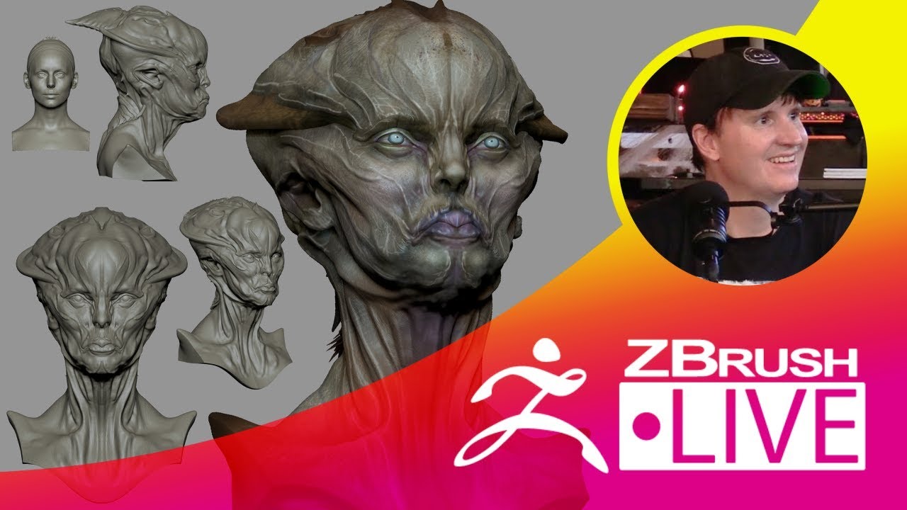 4r8 paint code Creature Sculpting & Exploration of Forms - Brett Briley 