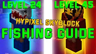 HOW TO GET FISHING 50 IN 1 WEEK! | HYPIXEL SKYBLOCK FISHING GUIDE