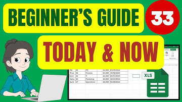 Excel Beginners | Today & Now Function in Excel #excel #exceltutorial #exceltips