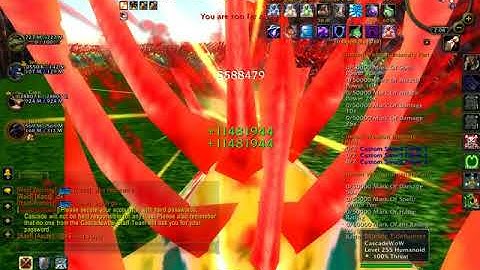 Cascade wow boss event