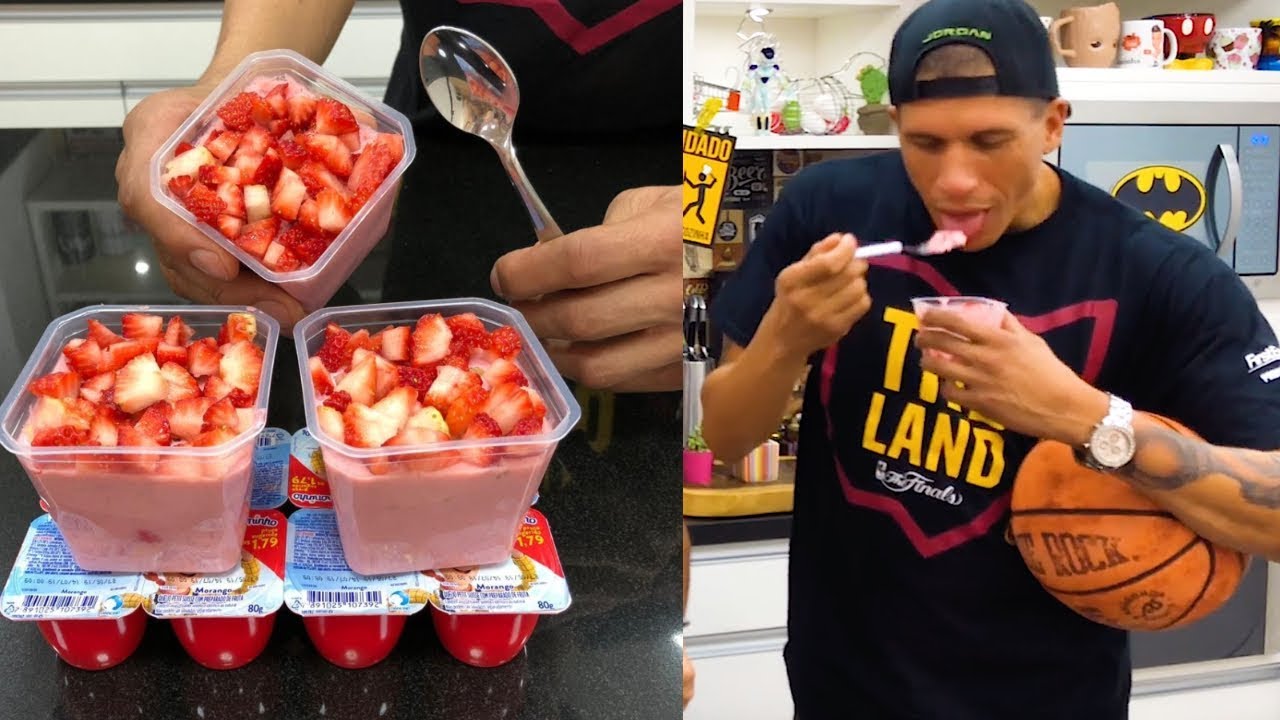 ENSINEI O MOUSSE DE DANONINHO PRO NINJA E ELE JÁ ESTÁ PENSANDO EM FAZER PARA VENDER!