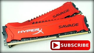 UpGrading My Old Home PC With Kingston HyperX Savage 2 x 4 GB DDR3 1600MHz 1.5V CL9