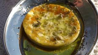 How To Cook Greek Taligani Cheese (yummo!).