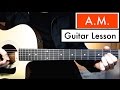 AM - One Direction Guitar Lesson (Tutorial) Chords