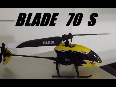 Blade 70 S nano helicopter learning to fly