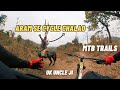 Cool drunk uncle stopped us on mtb trails  mtb trails in india  mtb vlog