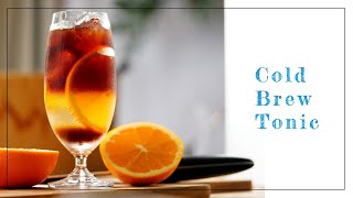 How to Make a Simple but Delicious Cold Brew Coffee Tonic ☕️