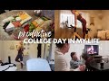 PRODUCTIVE COLLEGE VLOG | Freebeat Lit Bike, presentation prep &amp; charcuterie + wine night