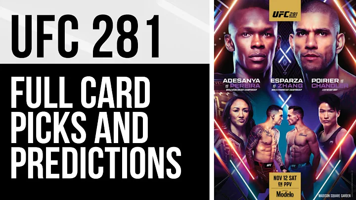 UFC 281 | Israel Adesanya vs Alex Pereira | Full Card Picks, Predictions, and Analysis