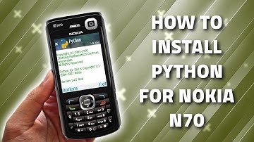 How to install python for Nokia N70 - s60v2
