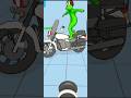 Bike vs Giant Cannonball! 💥 Cartoon Fighter Gets Blasted Into the Sky! 🤯 #shorts