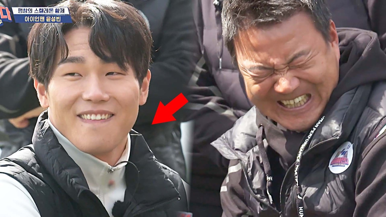 '피지컬 최강자' 윤성빈의 허벅지 힘에 무릎 꿇은 레전드들ㅠ