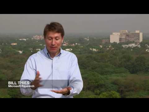 Microsoft Research Project India TB Trailer - YouTube