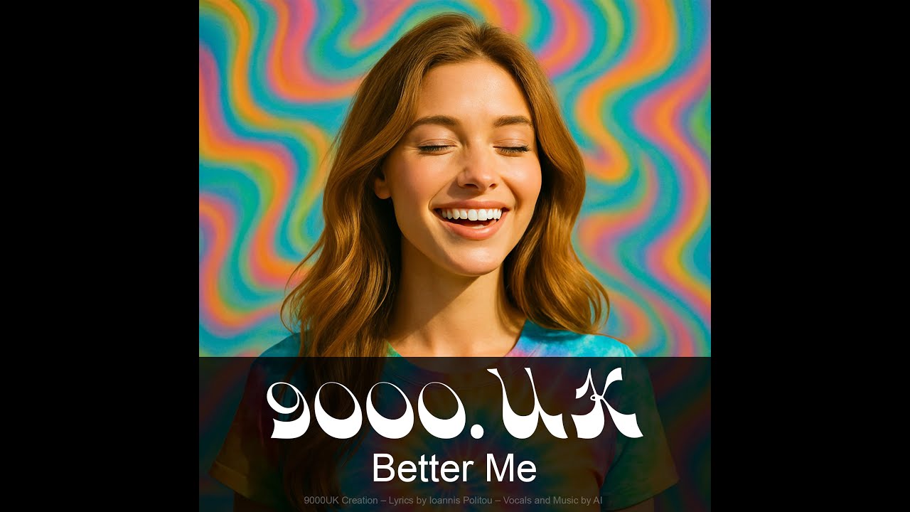 Better Me | by 9000UK | Feel-Good Psychedelic Pop for Self-Growth and Positivity