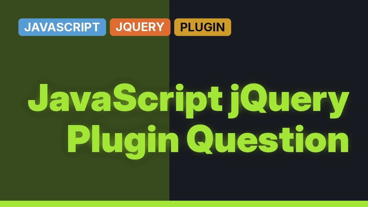 Review my first jQuery slider plugin - YouTube