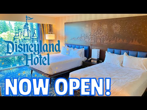 DISNEYLAND HOTEL NOW OPEN 2021 FULL ROOM TOUR & RESORT WALK THROUGH | DISNEYLAND HOTEL CONSTRUCTION