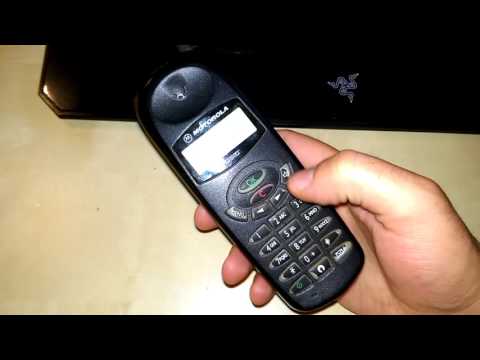 Motorola MG-1 running on... 4x AA batteries
