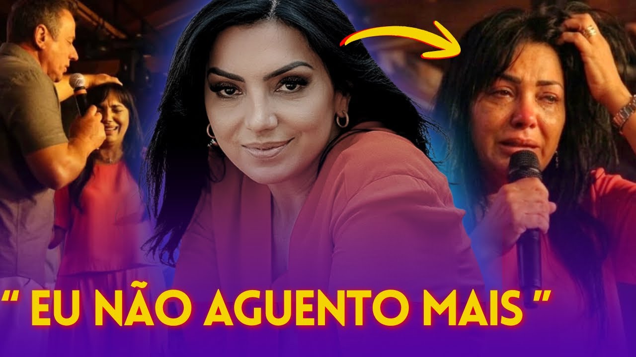 Eyshila não aguenta e desabafa em lágrimas no altar