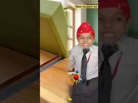 New student ka test 😳 #shorts #funnyshorts #school #sraoster