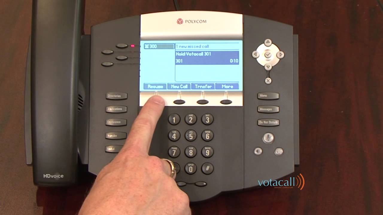 Votacall Hosted VoIP Polycom IP500-600 Series Training Video