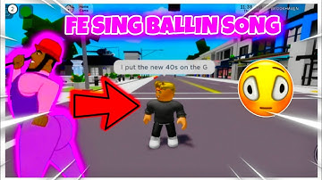 *FE* Sing Ballin Song | Hydrogen delta Arceus X Fluxus Script |