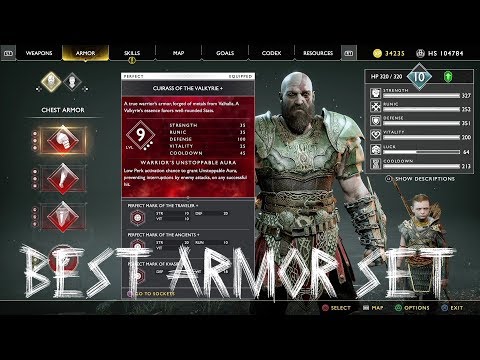 Best Armor Set Show Case | God of War New Game Plus