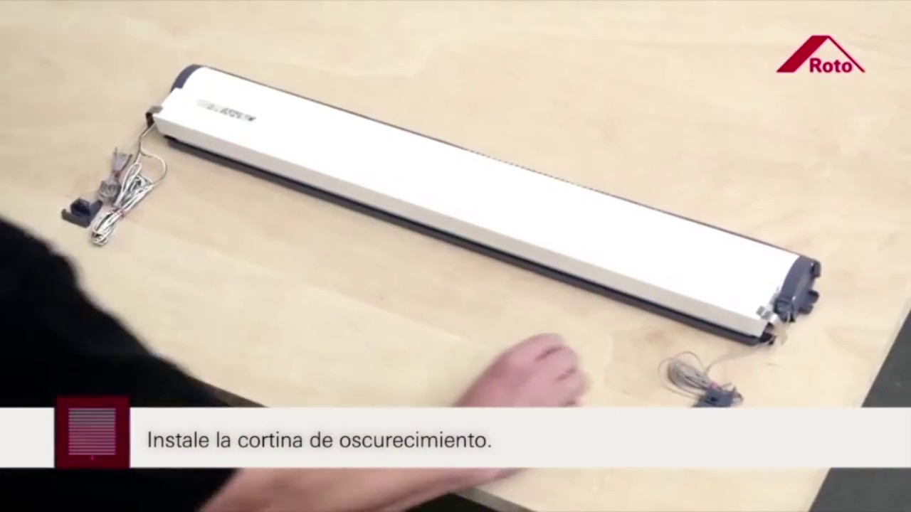 ES ZRV E Instalación de la cortina de oscurecimiento eléctrica YouTube ES ZRV E Instalación de la cortina de oscurecimiento eléctrica YouTube