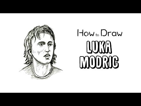How to Draw Luka Modrić