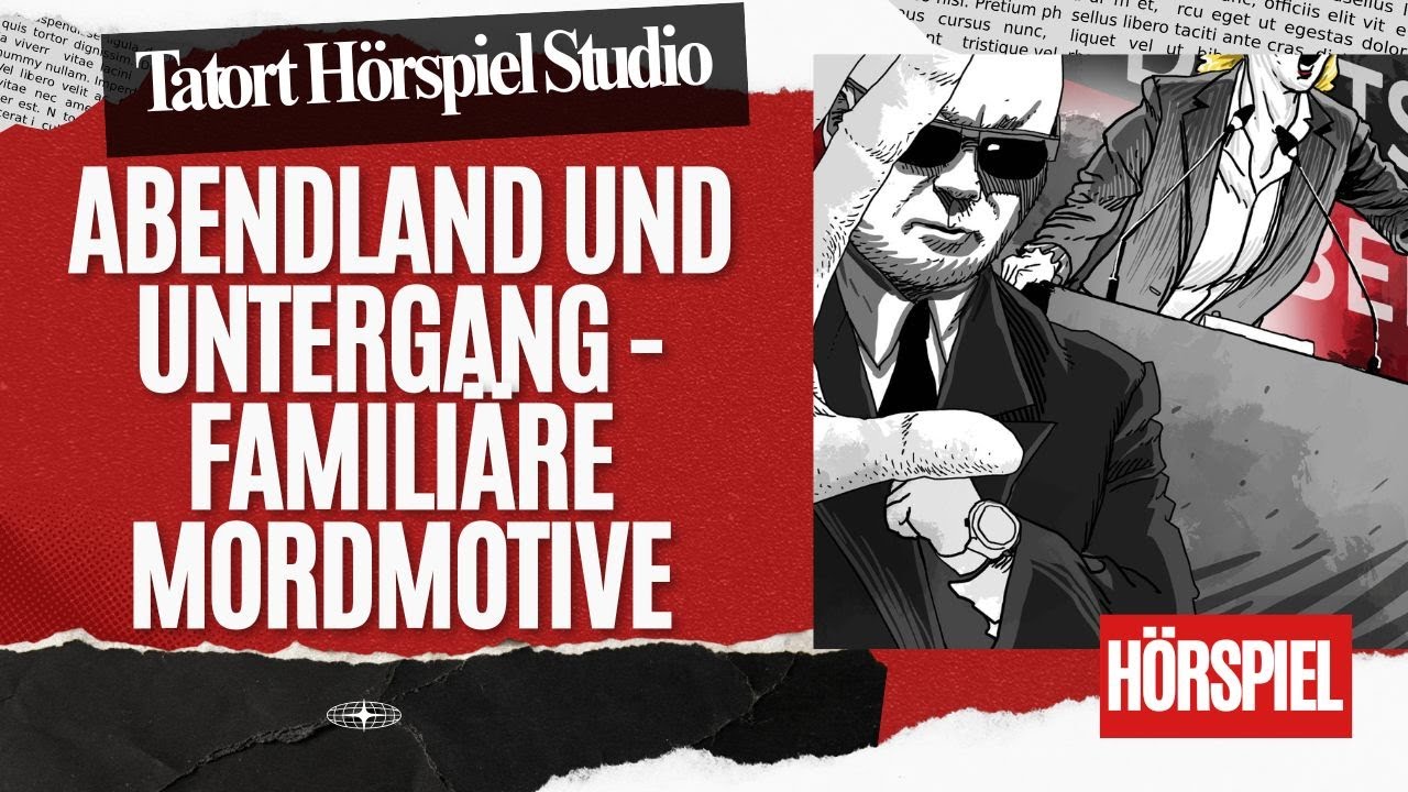 Abendland und Untergang - Familiäre Mordmotive | Radio Tatort | Hörspiel-Krimi