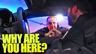 Police PULL US OVER Twice at Underground Car Meet!
