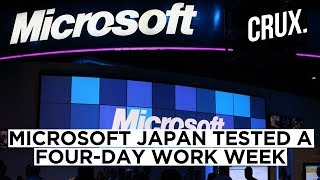 Microsoft Tested Out a Four-Day Work Week In Its Japan Offices, And Productivity Jumped By 40%