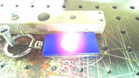 Co2 laser marking WWW.WLSC.COM  laser integrator laser marks metal laser automation