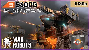 ✅ WAR ROBOTS Gameplay ✅ 1080p ✅ Ryzen 5 5600G Vega 7 🔴