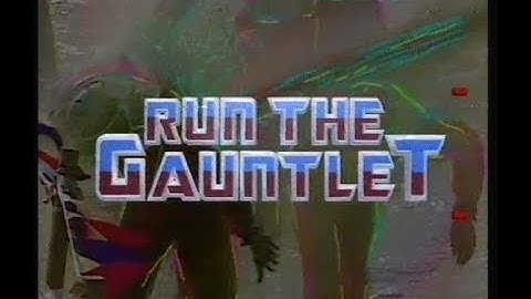 Run The Gauntlet (ITV - Thames Television) - 1988