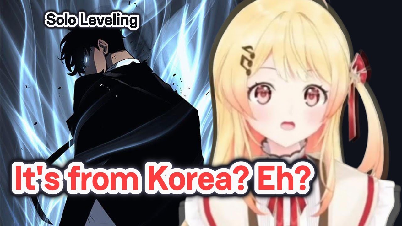 Kanade surprised after knowing Solo Leveling is from Korea