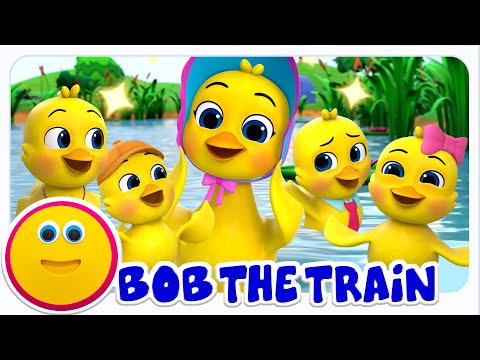 Learn to Count - Five Little Ducks Educational Song for Kids