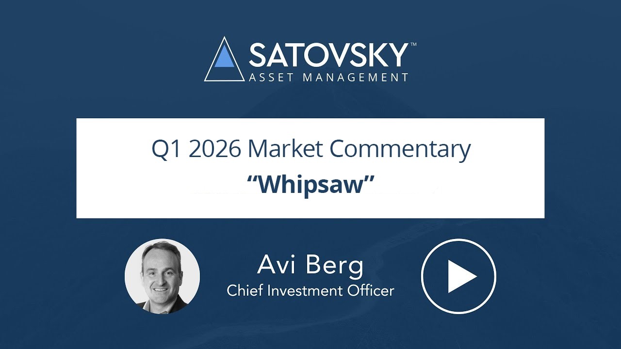 Q1 2026 Market Commentary by Avi Berg - YouTube
