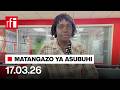 MATANGAZO YA ASUBUHI 17 03 2026 AWAMU YA PILI