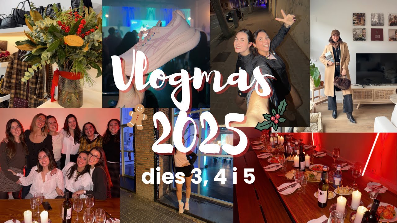 #VLOGMAS 2025 // Celebro el meu aniversari, em regalen unes vambes, feina a Barcelona...
