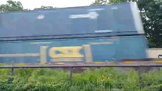 Live Streaming CSX Intermodal Train Eastbound