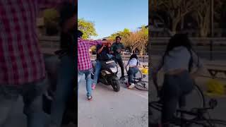 Girls Learning Cycle