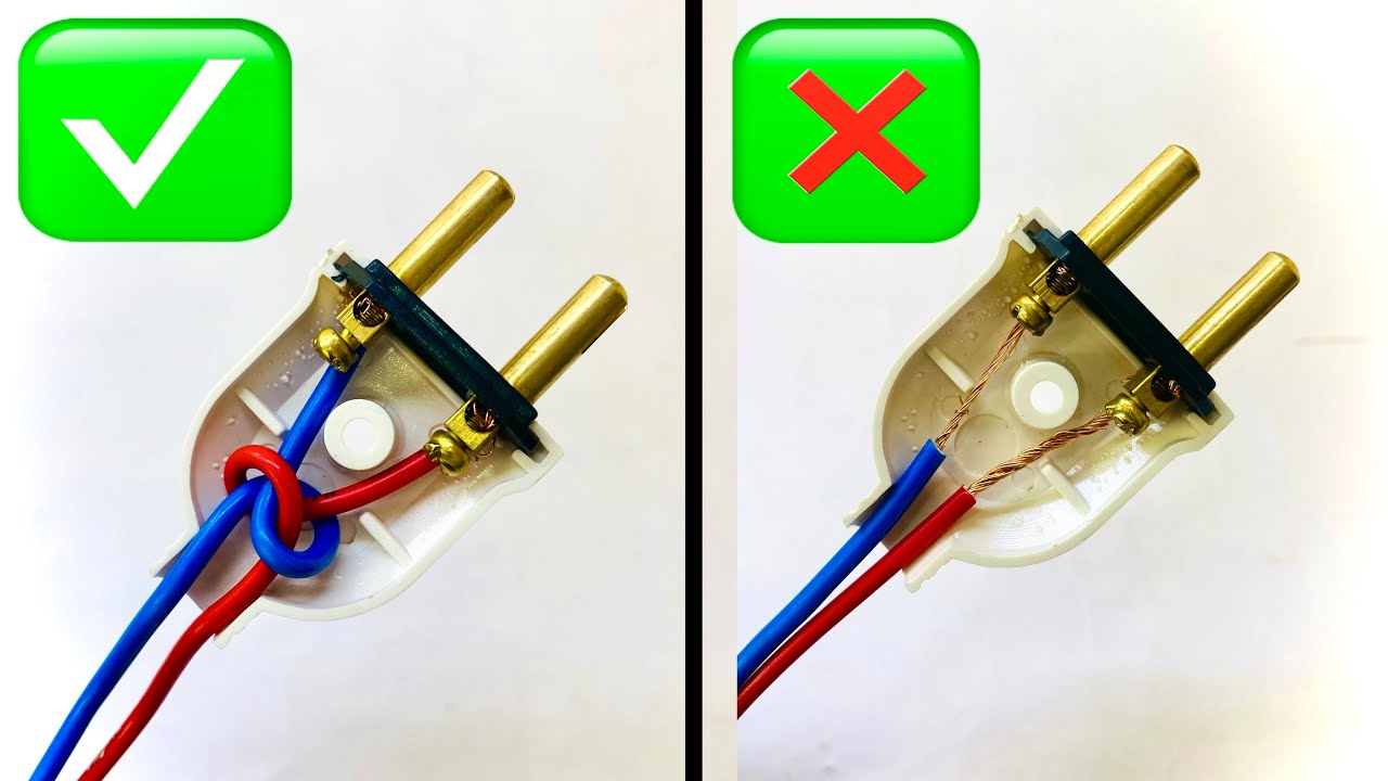 How To Connect Two Pin Plug Of Electric Wire Amazing Electrical Life How To Connect Two Pin Plug Of Electric Wire Amazing Electrical Life